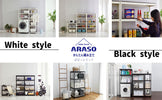 ✨収納ラック ARASO(アラソ) 棚の使用例のご紹介✨
