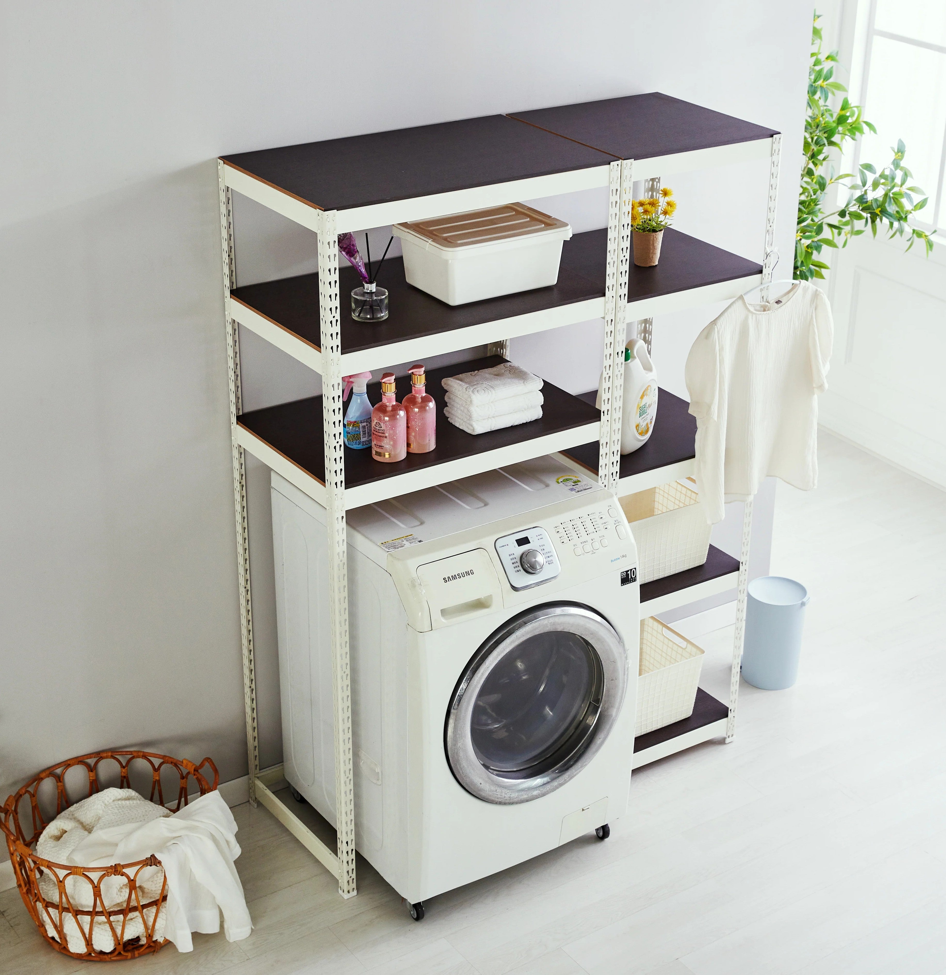 【収納ラックARASO (アラソ) 】ランドリーやキッチンの大型アイテムもすっきり✨