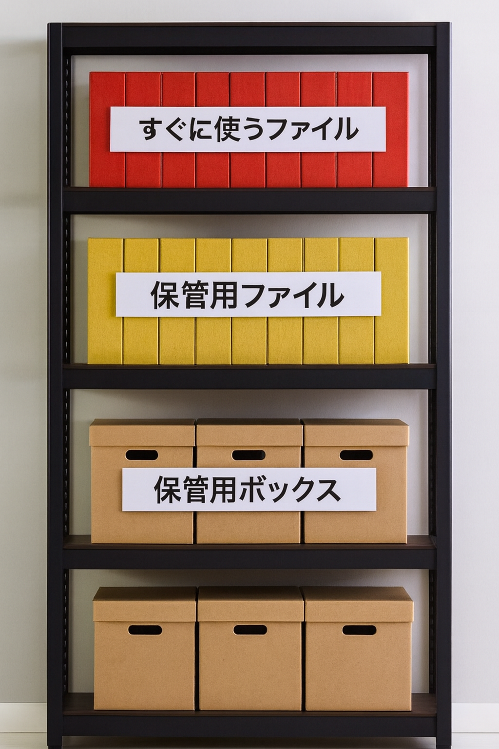 【収納ラックARASO (アラソ) 】オフィスの書類整理はARASOスチールラックにおまかせ！