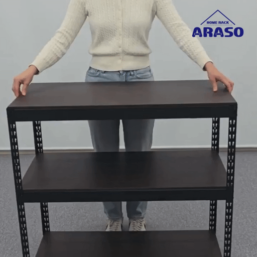 ARASOスチールラック６段×幅×奥行（選択可能）×高さ210 耐荷重100㎏ 丈夫なラック