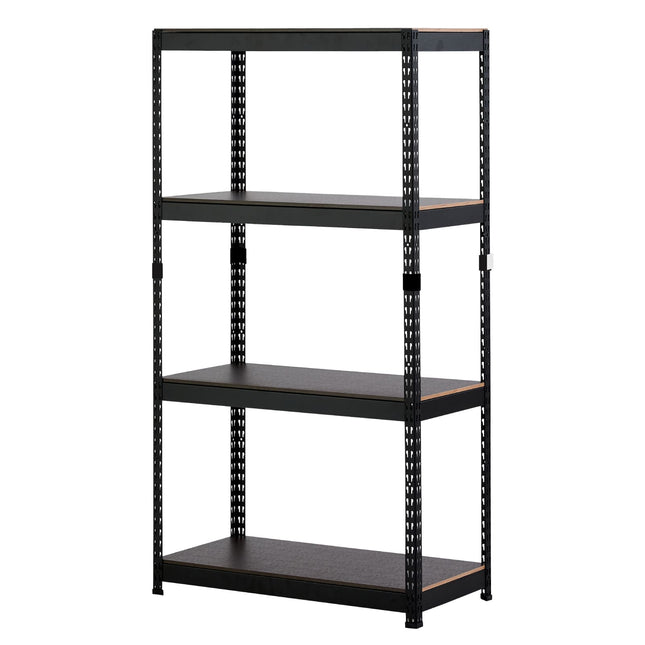 ARASO スチールラック 4段 高さ150 cm（90cm＋60cm） 2分割可能タイプ｜幅と奥行が選べる｜家庭用・倉庫・店舗向けの頑丈設計 業務用