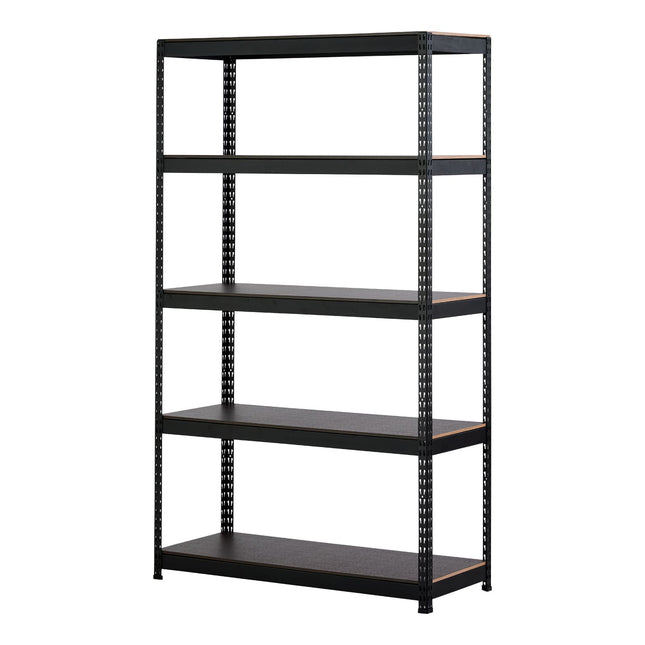【製品詳細】ARASO 業務用品質スチールラック 5段 180cm ブラック。業務用レベルの強度を誇る分割支柱モデル。設置場所の幅に合わせて10cm単位で選べるシンデレラフィット収納。