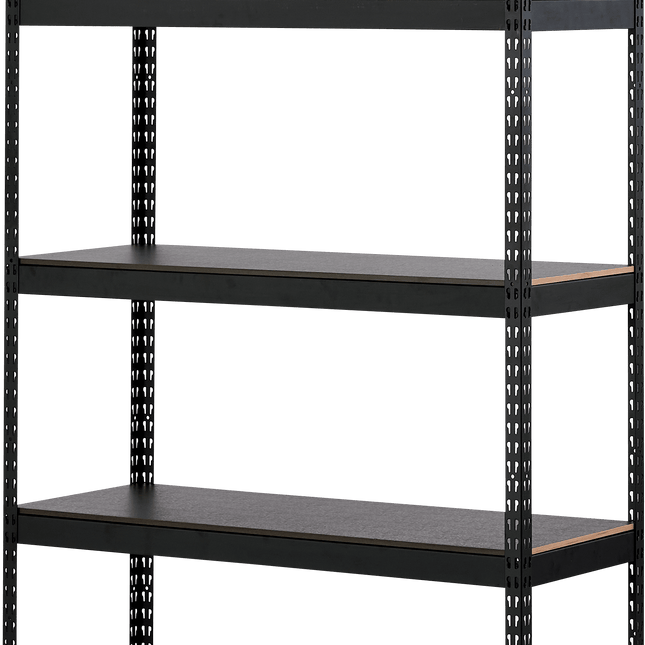 ARASO スチールラック 5段 高さ150 cm 1本支柱タイプ｜幅と奥行が選べる｜家庭用・倉庫・店舗向けの頑丈設計 業務用