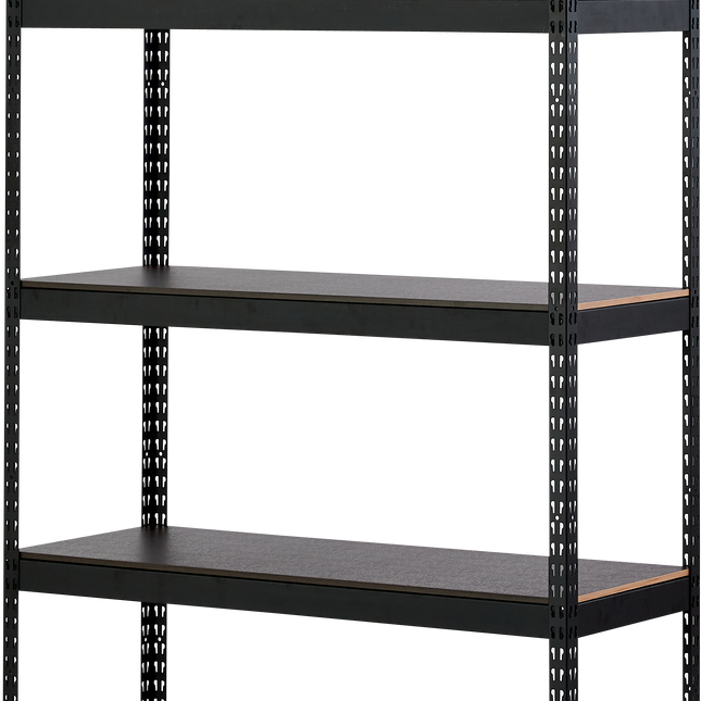 ARASO スチールラック 5段 高さ180 cm（120cm＋60cm） 2分割可能タイプ｜幅と奥行が選べる｜家庭用・倉庫・店舗向けの頑丈設計｜送料無料